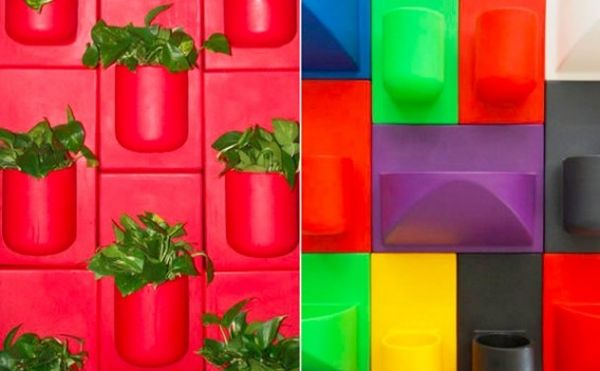 KuL Intros Recycled Modular Wall Planters