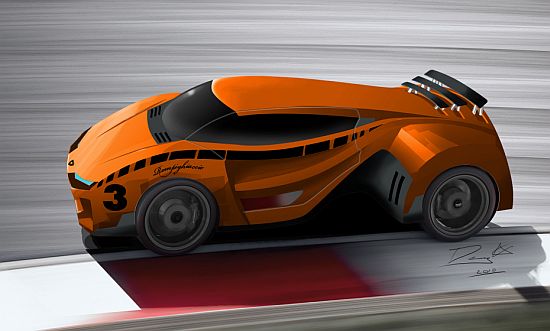 lamborghini rompighiaccio all electric concept car