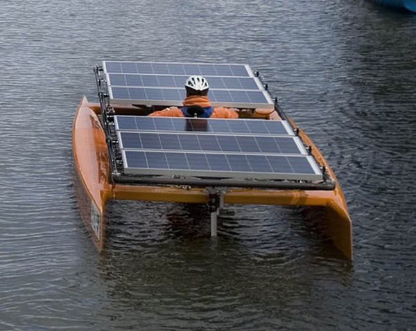largest solar powered boat in california