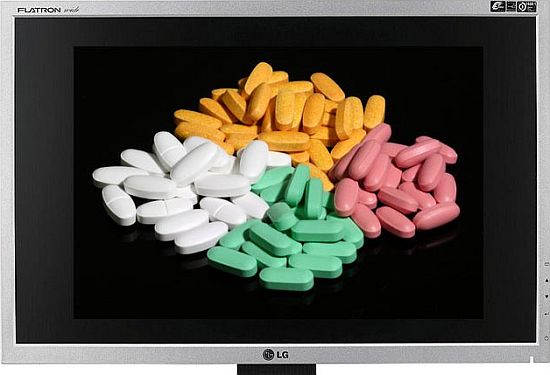 lcd screens to medicines