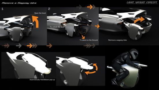 light weight concept electric car 3