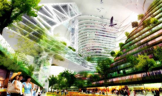 logistic city in china by jds architects 2
