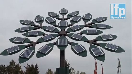 london tourism solar tree 3