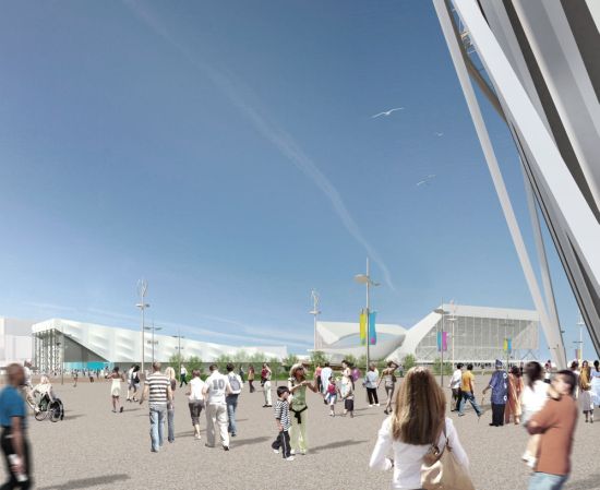 londons temporary water polo arena 1