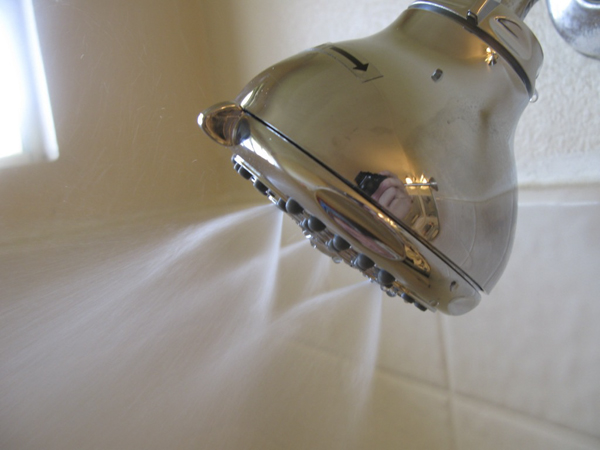 Low flow shower head