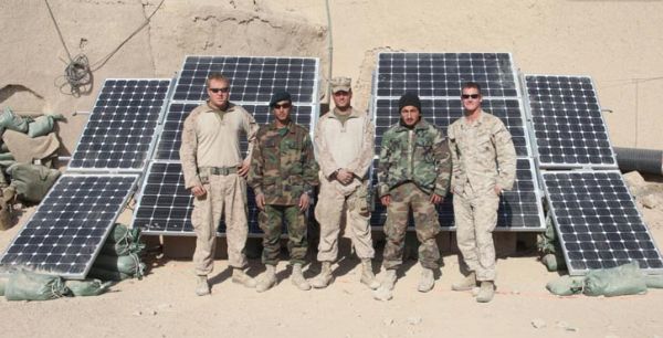 marine corps use solar power 1