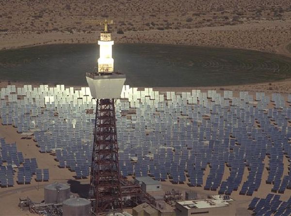 Massive New Solar Power Tower Set