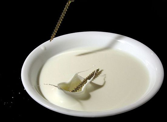 milk converted into styrofoam 1