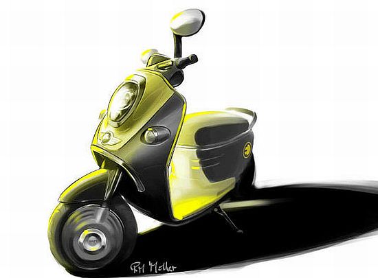 mini electric scooter concept 1
