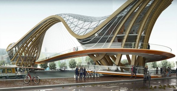 Mixed-use Bridge for Amsterdam