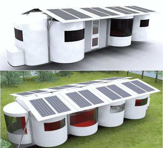 modular solar caravan