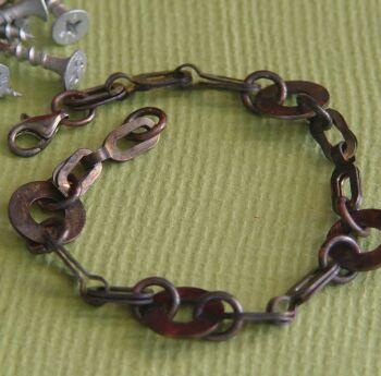 motor city metal mens bracelet