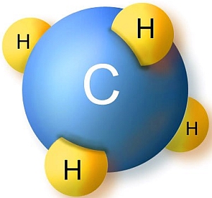 natural gas molecule