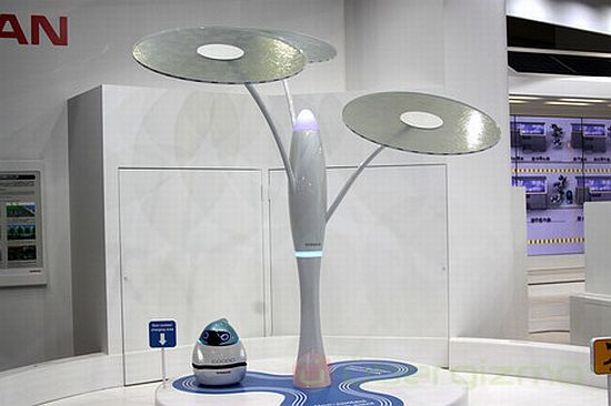 nissan solar tree concept 1