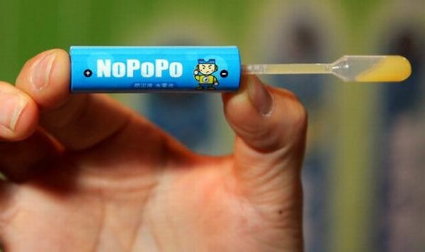 NoPoPo's pee-powered battery