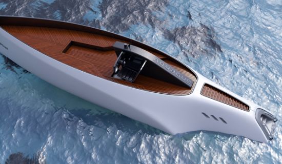 novague solar powered electric yacht concept 2