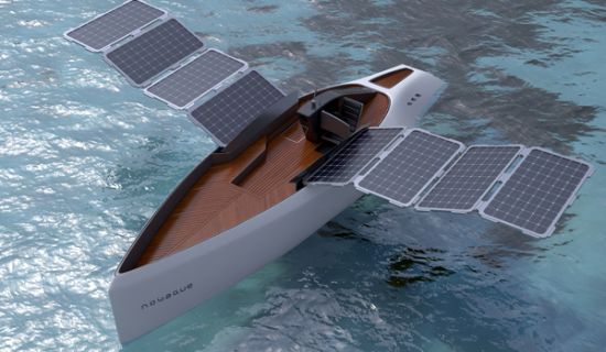novague solar powered electric yacht concept 4