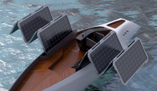 novague solar powered electric yacht concept 5