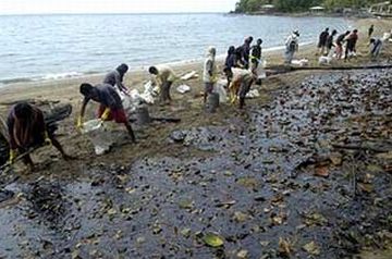 oil spill in guimaras island