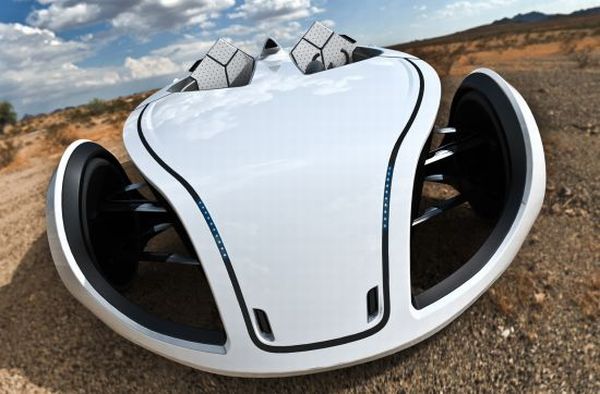 P-Eco electric concept vehicle