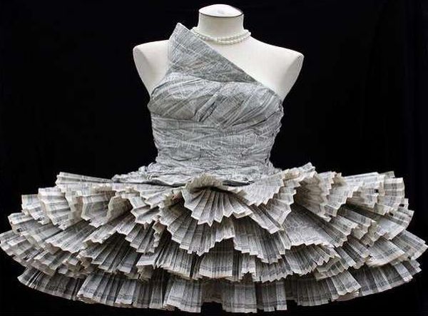 Most interesting dresses made from recycled materials - Ecofriend