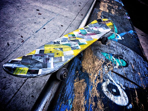 Paper Skateboard by AGENT