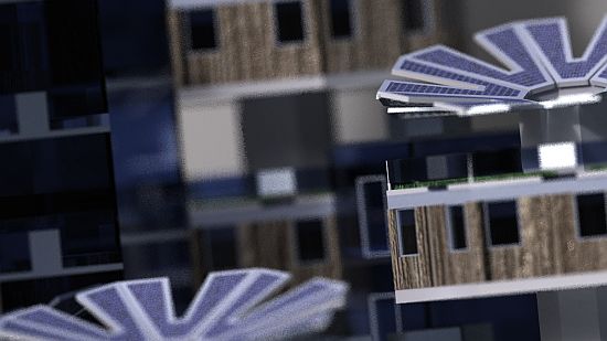 parassity solar powered living module 7