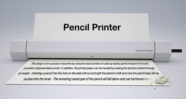 Pencil Printer concept