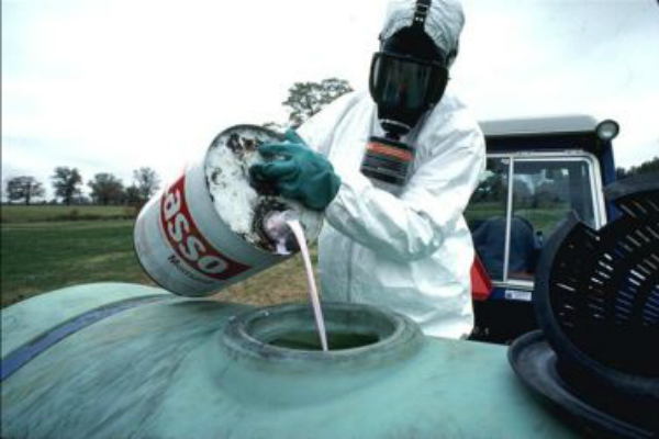 Pesticide as a source of indoor pollution