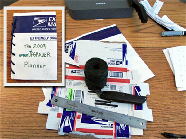 Planner Made from Trash