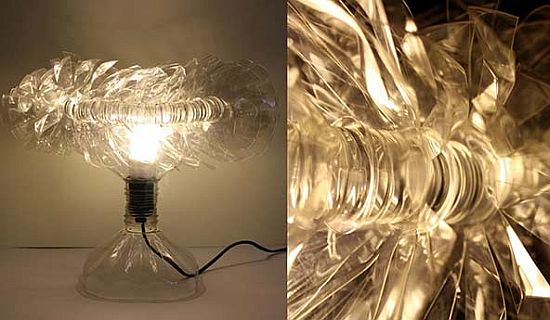 plastic bottle chandeliers 2