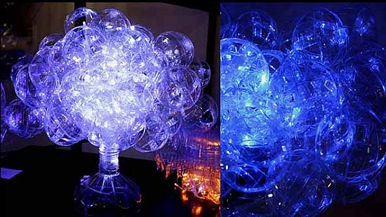 plastic bottle chandeliers 3