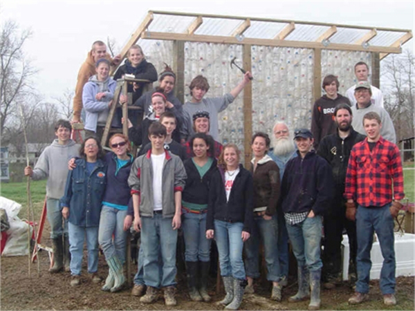 Plastic Bottle Greenhouse