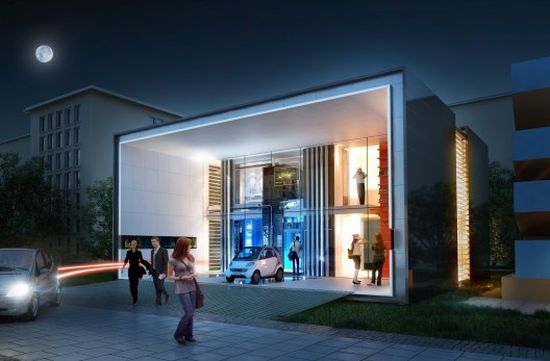 plus energy house with electromobility 1