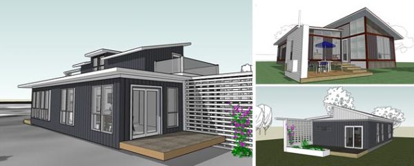 Prefabricated eco friendly houses