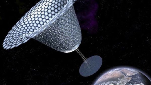 Proposed satellite would beam solar power to Earth