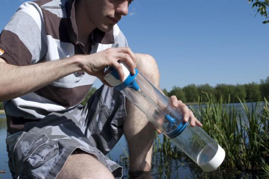 pure water bottle with uv light 2