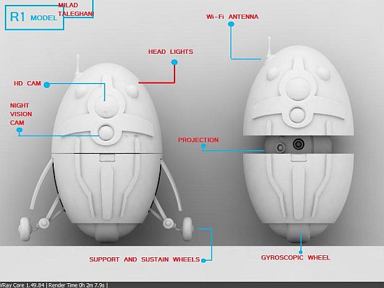 r1 panda robot by milad taleghani 1
