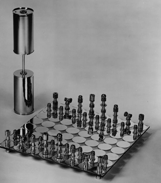 recycled chess set 10