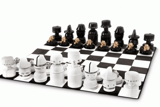 recycled chess set 6