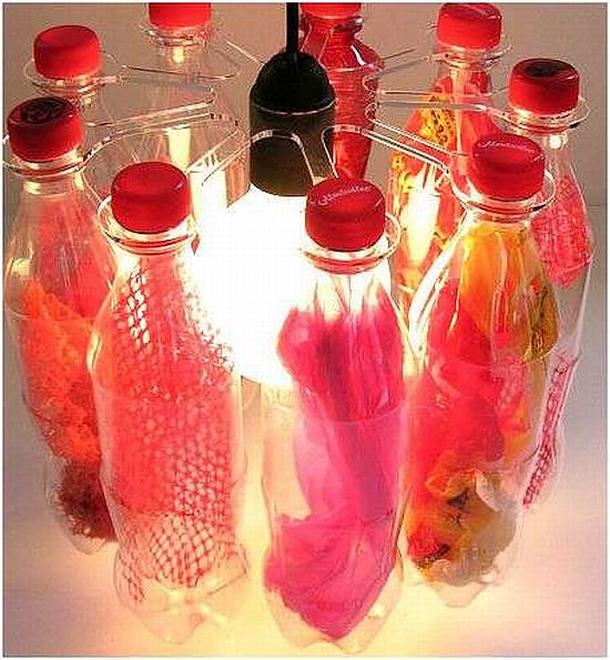 recycled pet bottle chandelier npnbB 7071