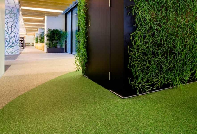 recycled rubber floors