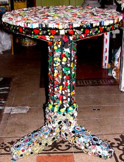 recycled table