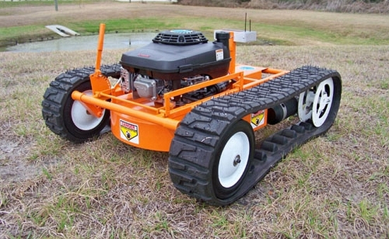 remote controlled lawnmower