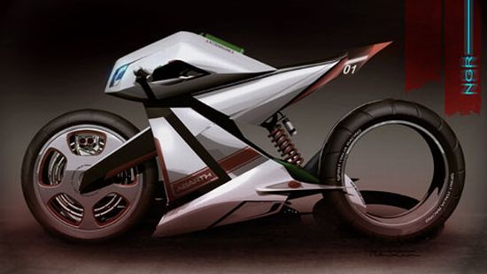 rob thornhams abarth ngr electric racing motorcycl