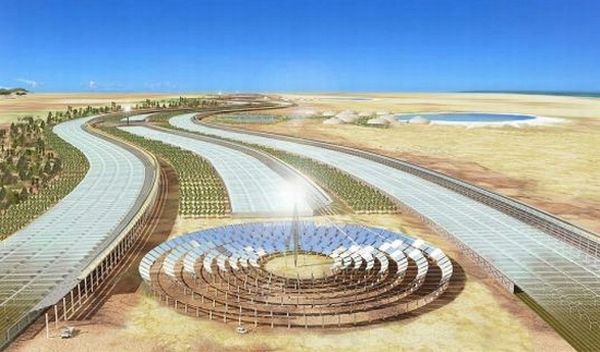 Sahara  desert solar project