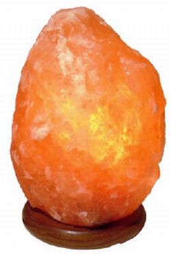 salt crystal lamp