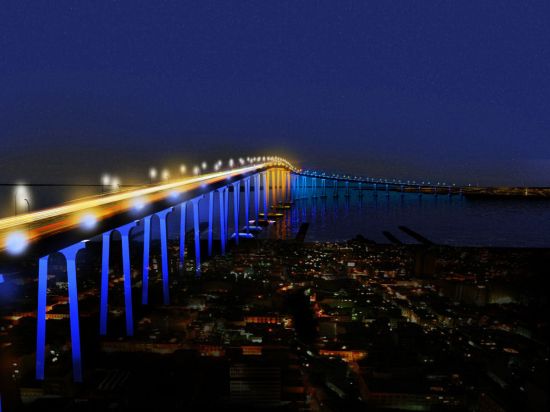 san diego coronado bay bridges led lighting 3