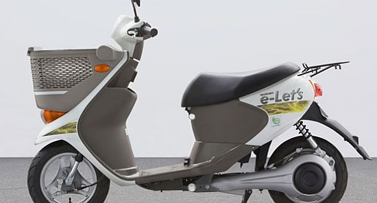 sanyo suzuki electric scooter e lets