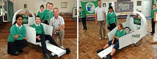 school students build electric kart from recycled school students build electric kart from recycled